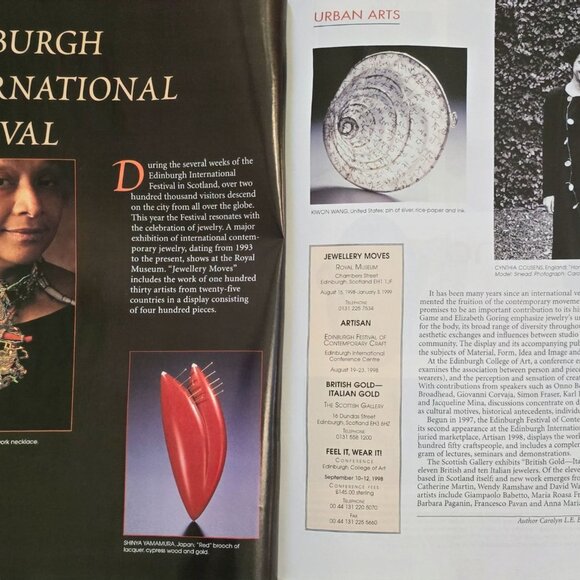 Ornament Magazine Summer 1998 Cornelia Goldsmith - Picture 6 of 16